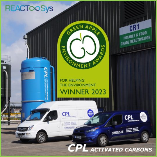 Green Apple Award - CPL/Puragen Activated Carbons