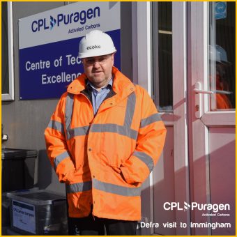 Defra Visit to Immingham - CPL/Puragen Activated Carbons