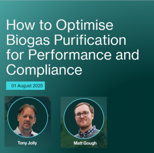 Biogas Webinar: How to Optimise Biogas Purification for Performance and Compliance. - Puragen