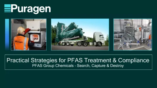 PFAS webinar: Practical Strategies for PFAS Removal - Puragen